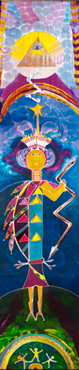 Kachina Man Banner