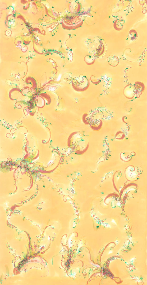 Apricot Nectar Fabric