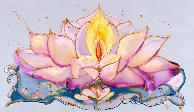 Lotus Wallhanging